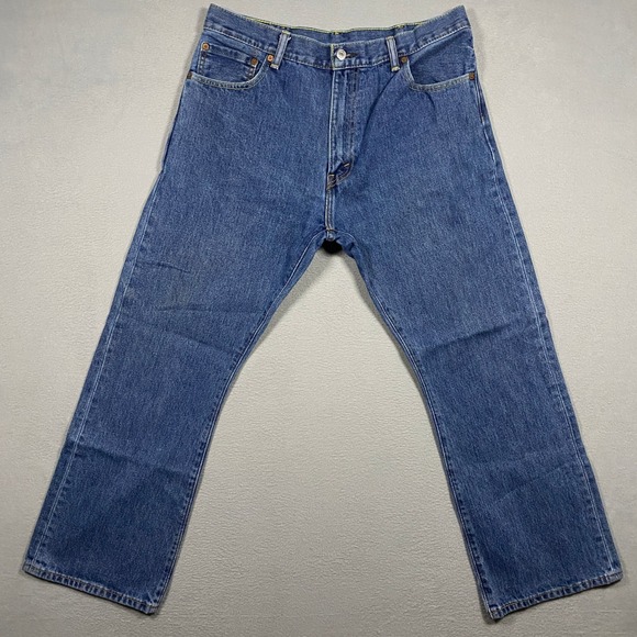 Levi's Other - Levi's 517 Bootcut Jeans Mens 36x29 Blue Denim Slim Fit Cotton